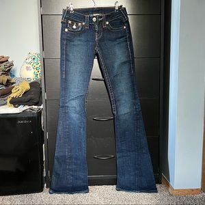 True Religion Low Rise Bootcut Jeans